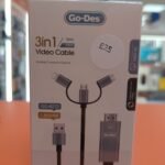 GO-DES 3IN1 VIDEO CABLE