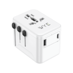 12W Universal Travel Adapter with Type-C & USB-A Fast Charging (Y-TA13)