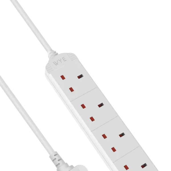 4-Way Extension Lead with 3m Power Cable