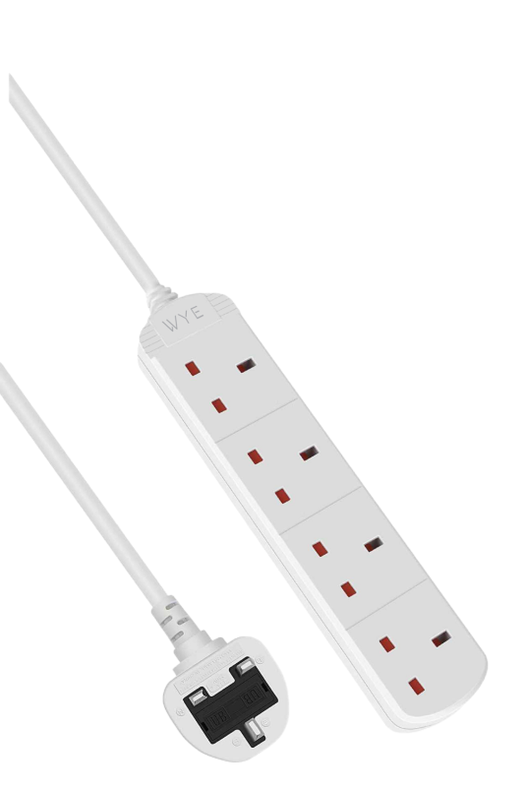 4-Way Extension Lead with 3m Power Cable 4-Way Extension Lead with 3m Power Cable