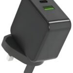 65W Universal USB-C & USB-A Laptop Charger with 12 Different Tips