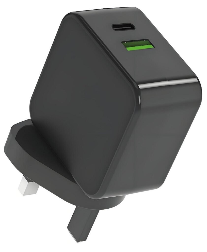 65W Universal USB-C & USB-A Laptop Charger with 12 Different Tips