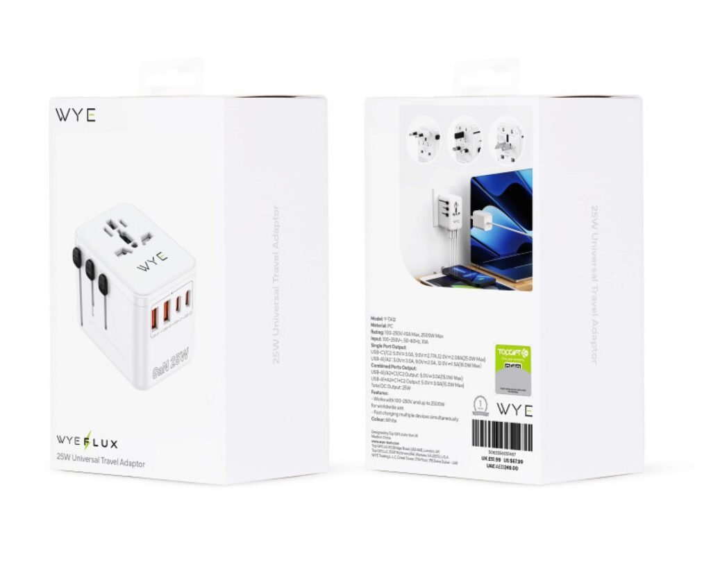 25W Universal Travel Adaptor
