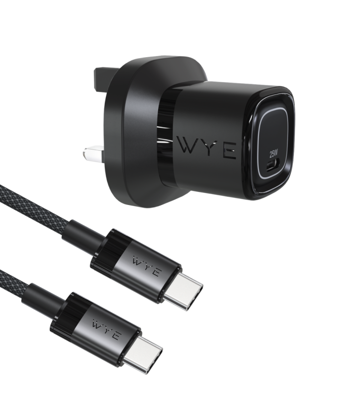 25W Single USB-C Charging Kit with USB-C Cable