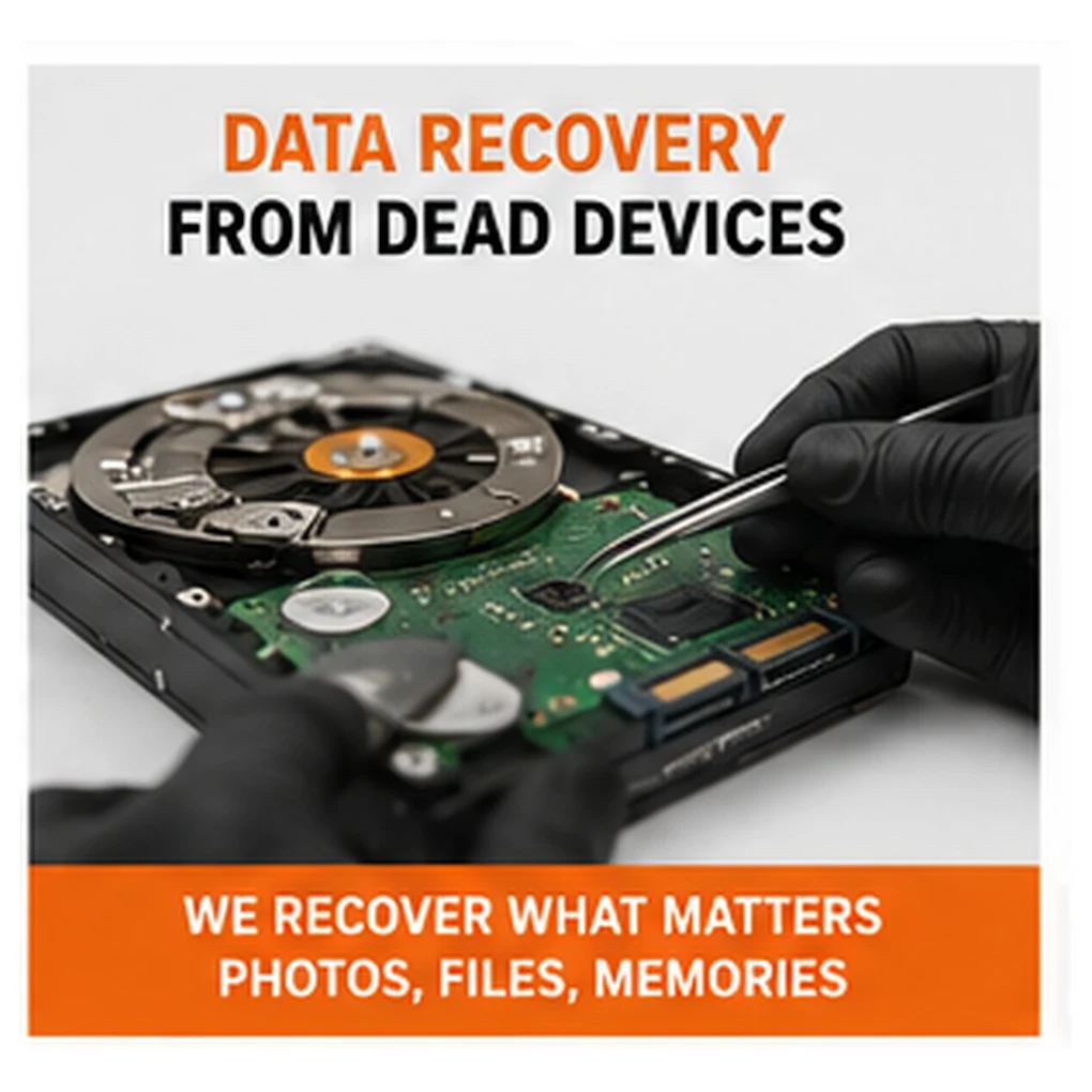 Data recovery and dead device repair service at Tech Revive Bristol